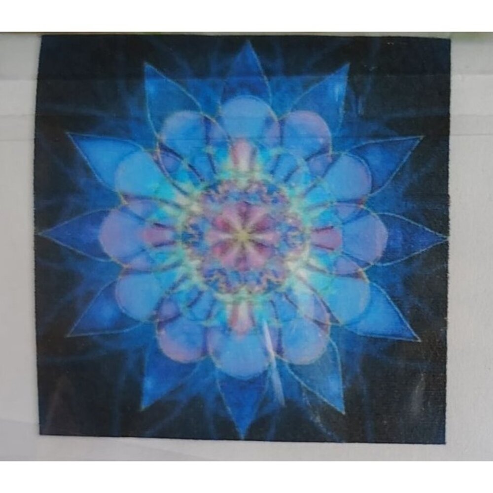 5D Diy Diamond Painting Kit Mandala Flower Design 30x30cm Canvas Zhui Star Craft
